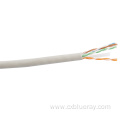 CCA UTP CAT6 23AWG 4PAIR HDPE with seperator PVC jacket Indoor communication network LAN cable